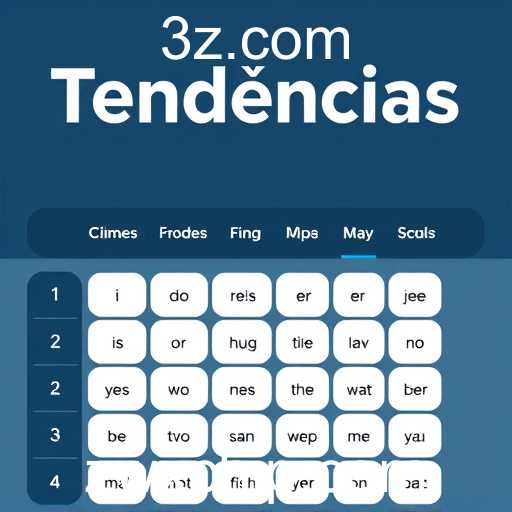Explorando a Categoria 'Tendências' no Site de Palavras-Chave Zwx